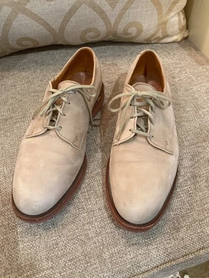 Zapato Allen Edmunds Orlean Gamuza Tostado Para Hombre 10 D Foto 1 de 4