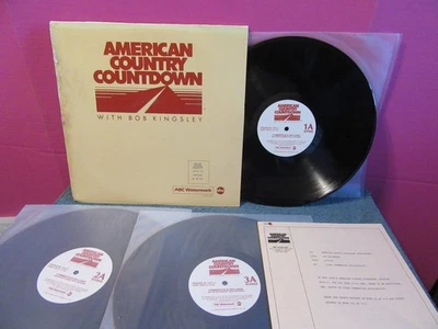 3 lp American Country Countdown Bob Kingsley 6-15-85 vinyl record alabama Hank - Image 1 of 4