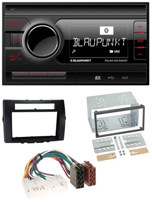 Blaupunkt MP3 Bluetooth DAB 2DIN SD USB Autoradio für Toyota Corolla 04-09 Verso - Bild 1 von 4