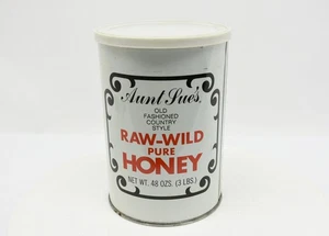 Vintage Tante Sue's roh-wild reiner Honig Dose (leer) - Bild 1 von 10
