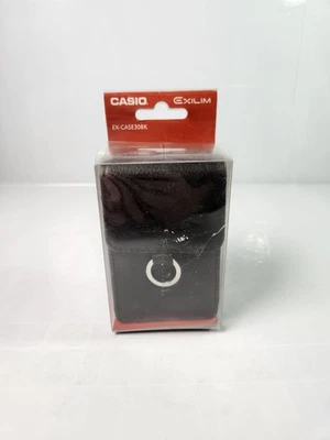 Casio Exilim ex-case30bk Funda de Cuero Suave para Serie Exilim  Foto 1 de 4