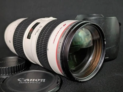 Canon EF 70-200mm F/2.8 L USM Lens - Excellent w/Hood - From japan Fast Shipping - Image 1 of 4