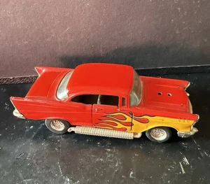 Vintage Majorette Hot Rod 57 Chevy Bel Air GASSSER STREET ROD DIE CAST 1/32 - Picture 1 of 7