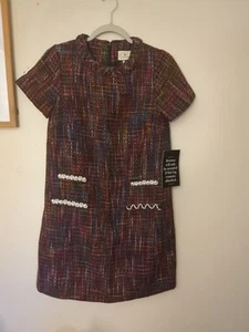 Tuckernuck x Cameran Eubanks Gemstone Tweed Dress Classic Pearl Embellishing XS - Bild 1 von 6