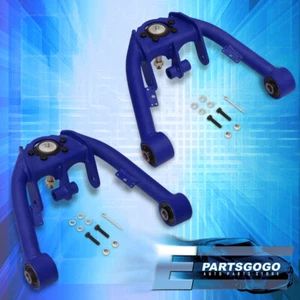 For 99-07 Chevy Silverado Sierra 2-4" Lifted Dual Shock Tubular Control Arm Blue - Picture 1 of 3