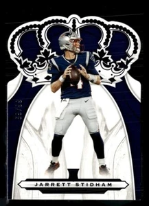 2019 CHRONICLES BLUE CROWN ROYALE /99 ROOKIE JARRETT STIDHAM PATRIOTS - Picture 1 of 1