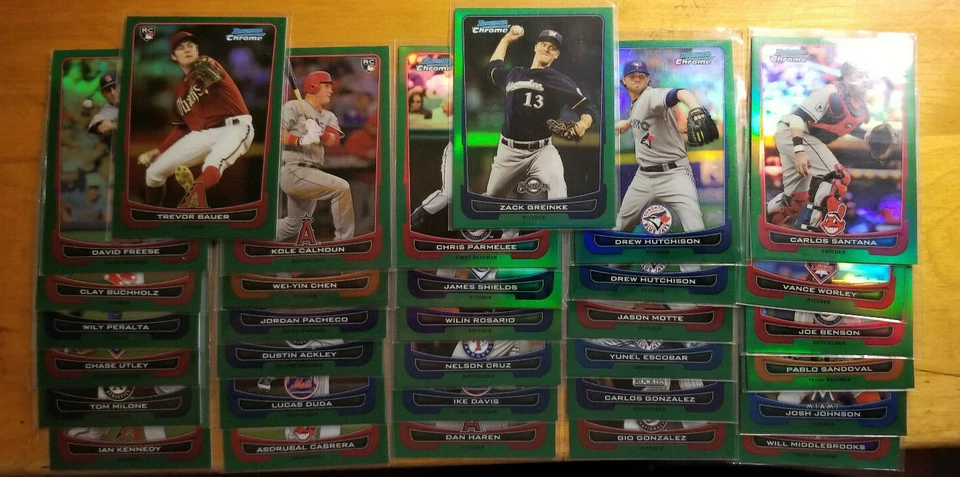 2012 Bowman Chrome Green Refractors w/Prospects you pick choice  - Image 1 of 1