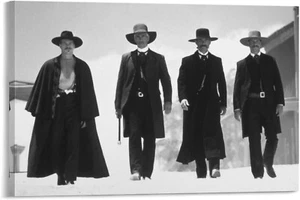 Tombstone Vintage Movie Poster 24x36 Classic Western Wall Art Canvas Print Decor - Picture 1 of 2