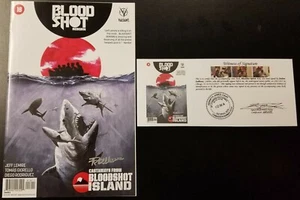 Bloodshot Reborn (2015) #18 SIGNED Andrew Dalhouse with Notarized WOS - Picture 1 of 5