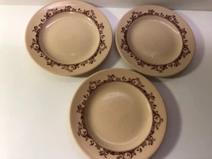 b Vintage Restaurant Ware MAYER CHINA 3 platos laterales pequeños patrón CURTIS 5 1/2" - Imagen 1 de 3