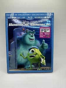 Disney Pixar Monsters, INC. Collector's Edition Blu-Ray + DVD No Digital Code - Picture 1 of 2