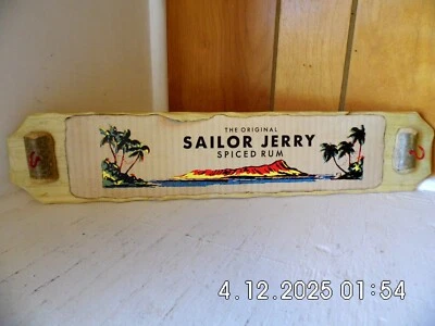 Handmade Wooden Sailor Jerry Spiced Rum Sign/ Key Holder 2025 - Image 1 of 4