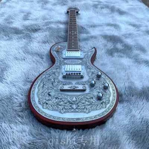 Zemaitis MFG-AC-22 Aces Eights Black GGoq1 Electric Guitar rose wood fingerboard - Picture 1 of 8