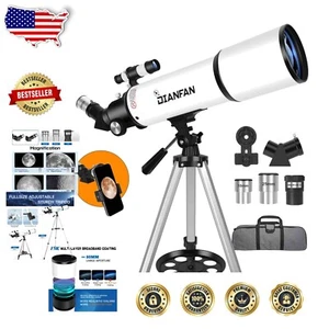 600mm Fully Multi-Coated Telescope with Tripod - Ideal for Astronomy Beginners - Picture 1 of 8