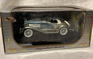 Signature Models 1935 Duesenberg SSJ Convertible Silver Car 1:32 Diecast - Picture 1 of 3