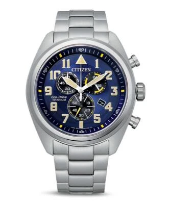 Citizen Eco-drive At2480-81l Solar Herren Chrono Super-titanium™ - Imagen 1 de 2