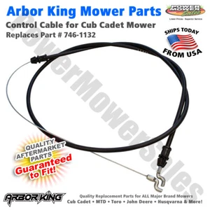 Control Cable for Cub Cadet / MTD Lawn Mower, 12A-529S290, 290-851, 946-1132 - Picture 1 of 4