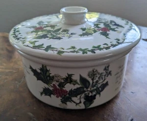 Portmeirion Holly And Ivy Covered Vegetable Casserole 1.5Qt - Picture 1 of 11