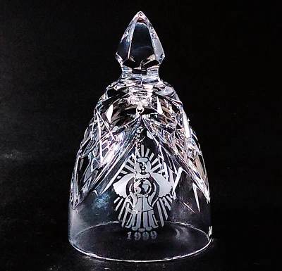WATERFORD песни Рождества колокол, радость миру, вырезать свинец кристалл, 1999 - Изображение 1 из 4
