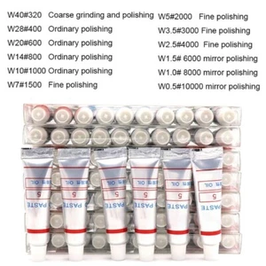 Diamond Abrasive Paste 320-10000 Grit Glass Metal Grinding/Lapping Paste Oily AU - Picture 1 of 139