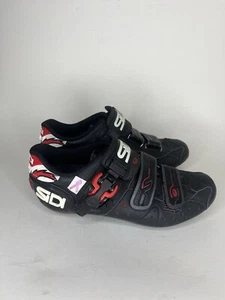 Sidi Women's Road Cycling Shoes Size 38.5 US 7.5 Black Straps - Picture 1 of 14