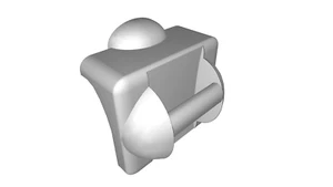 Abzeichen Adapter kompatibel mit Vocera Kommunikationsgerät verlängerter Akku - Bild 1 von 3