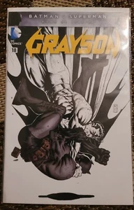 Cubierta variante GRAYSON #18 Stephen Platt Batman v Superman Dawn of Justice - Imagen 1 de 6