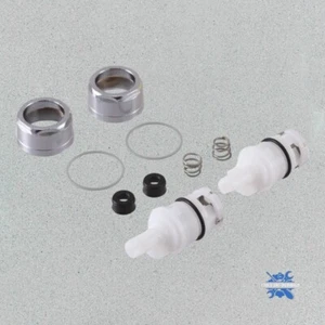 Peerless Two Handle Kitchen Bathroom Cartridge Repair Kit, Use for Faucet Leaks - Picture 1 of 6