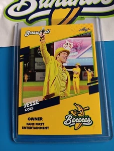 Jesse Cole Savannah Bananas 2024 Leaf Baseball Card - Picture 1 of 2