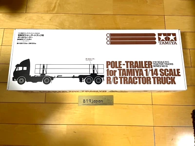 Tamiya 1/14 RC Pole Semi Trailer Kit TAM56310 Spedizione gratuita dal Giappon... - Immagine 1 di 4