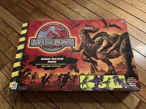Jurassic Park III 3 Island Survival Brettspiel 3 Teile fehlen - Bild 1 von 6