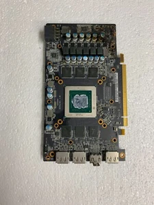 FOR PART ASRock RADEON RX 5600 XT 6GB Phantom Gaming D3 OC BROKEN BOARD. - Picture 1 of 4