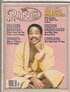 THE RING MAGAZINE WILFRED BENITEZ BOXING HOFer COPERTINA APRILE 1982 - Foto 1 di 3