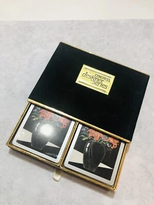 Vintage Congress Designer Series Playing Cards Sealed 2 Decks Iris In Vase (1F) - Picture 1 of 4
