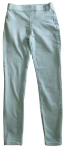 Justice jeans mint green colored young girls teen size 14 slim mid rise legging - Picture 1 of 3