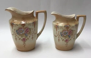 Crown Devon Fieldings - Spring Pattern 653216 - Pitchers / Jugs x2 - Picture 1 of 13