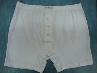 Boxer uomo OLIMPIA cotone elasticizzato aperto bottoni B.co 355  NERO GRIGIO 357 - Immagine 1 di 4