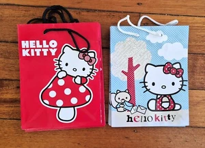 5x Hello Kitty Medium Gift Bag 14.5 x 24cm, 3x red & 2x letters - Picture 1 of 3