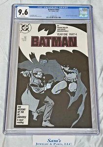 Batman #407 CGC 9.6 ❄️Snow WHITE Pages❄️ 1987 Frank Miller "Year One==Part 4" - Picture 1 of 6