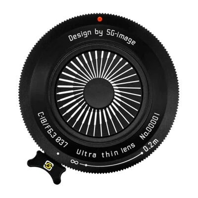 SG-image 18mm F6.3 Pancake lens for M43 MFT Compact Wide-Angle Lightweight - Image 1 of 4