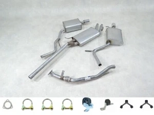 KLARIUS Auspuff SET NEU ab Kat für Audi A4 1.8T bis03 +Avant AR+MSD+2xESD - Bild 1 von 1