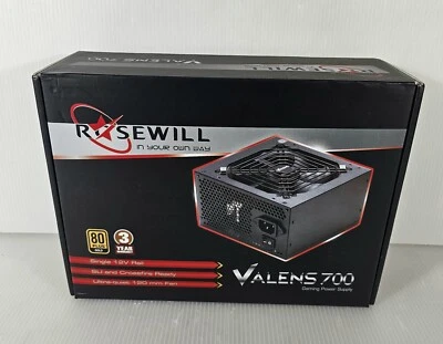 Rosewill Valens 700 Watt Gaming Power Supply, 80 PLUS Gold Certified NEW - Image 1 of 3