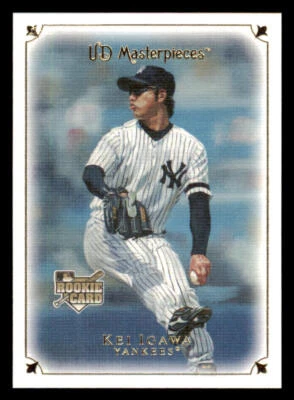 2007 UD Masterpieces #28 Kei Igawa RC - Image 1 of 2
