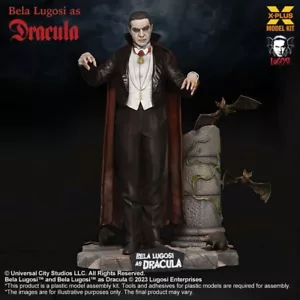 X-Plus DRACULA bela Lugosi 1/8 MODEL KIT 24cm FIGURE Statue - Foto 1 di 9