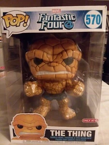 Funko Pop! Fantastic Four The Thing 10” Target Con Exclusive 570 (In Hand) - Picture 1 of 7