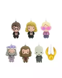 HALLMARK MYSTERY ORNAMENTS SERIES 2 HARRY POTTER COLLECTIBLE FULL SET HTF - Picture 1 of 1