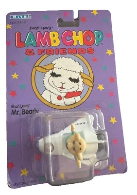 Mr. Bearly in Space Shuttle DE COLECCIÓN 1994 ERTL - Shari Lewis & Friends Lamb Chop Nuevo en Paquete Foto 1 de 4