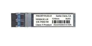 PaloAlto PAN-SFP-PLUS-LR compatible 10GBASE-LR 10GE SFP+LR 1310nm 10km LC SMF - Picture 1 of 1