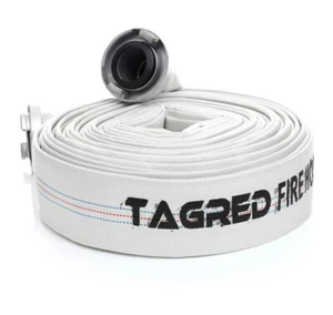 Bauschlauch Flachschlauch Feuerwehrschlauch 1 Zoll/ 25 mm PU PCV 30m Tagred - Bild 1 von 4