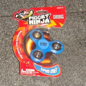Fidget Ninja Spinner Blue - Picture 1 of 1
